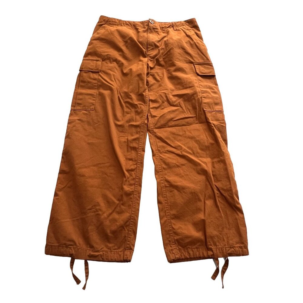 Kenzo Paris Boke Flower Cargo Pants in Orange